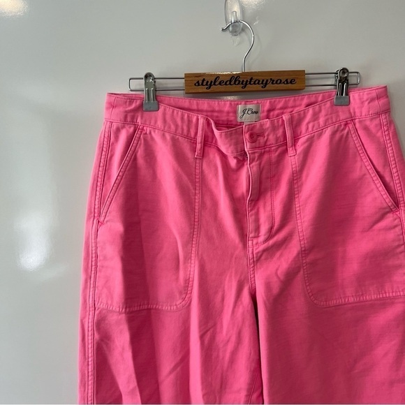 J. Crew Foundry Utility Pant Pink NWT - Picture 5 of 15